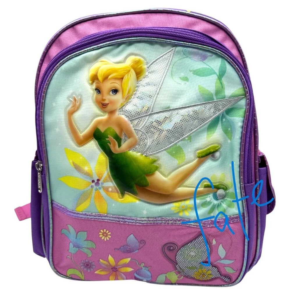 Disney Tinker Bell Backpack Tinkerbell Bag - Brand New